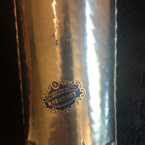 🎈Host Pick🎈 Vintage Italian Pewter - Breadstick Holder - Picture 6 of 6